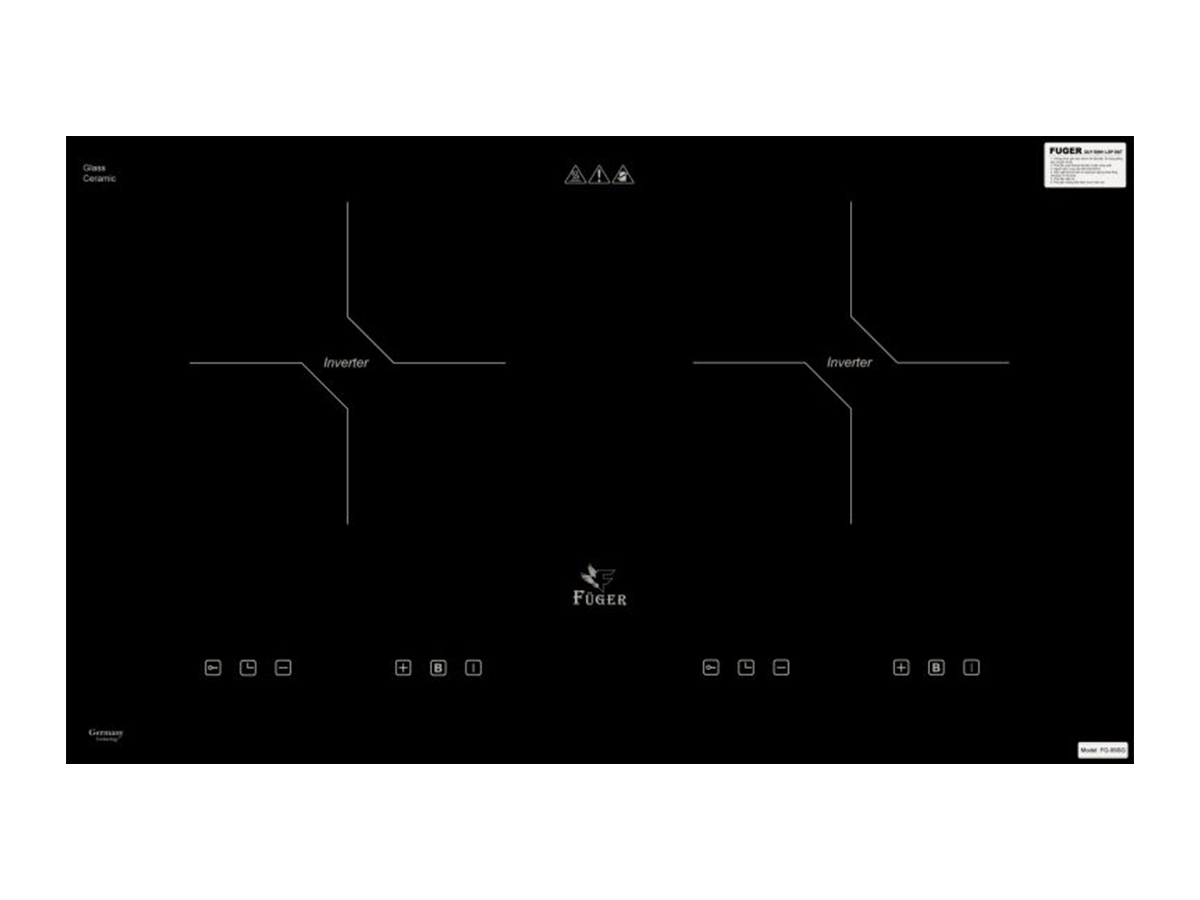 Bếp từ đôi Fuger FG – 388II (Giá bao gồm VAT)